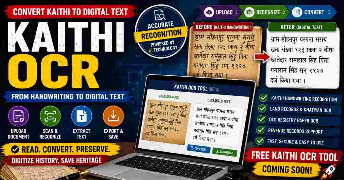 Kaithi OCR