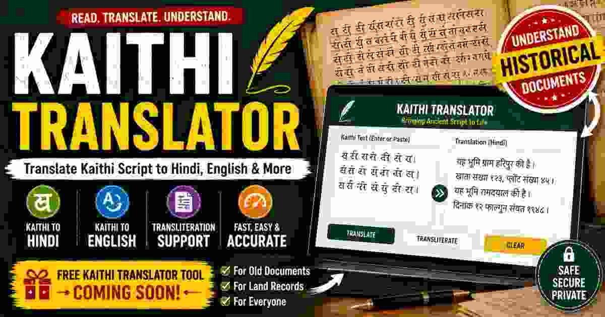Kaithi Translator