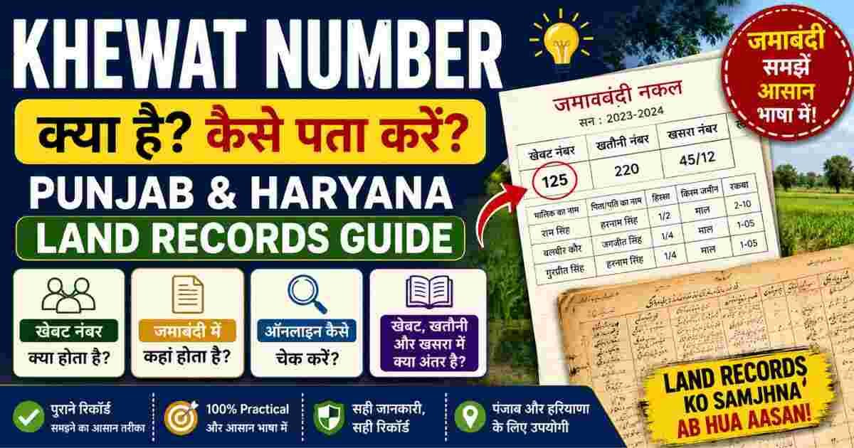 Khewat Number