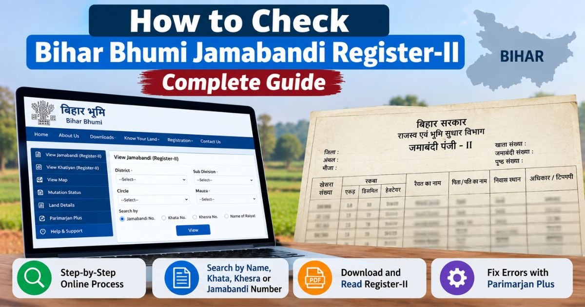Bihar Bhumi Jamabandi Panji 2
