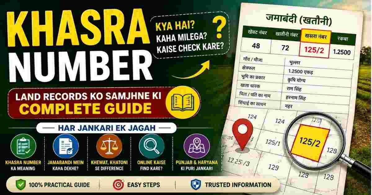 Khasra Number